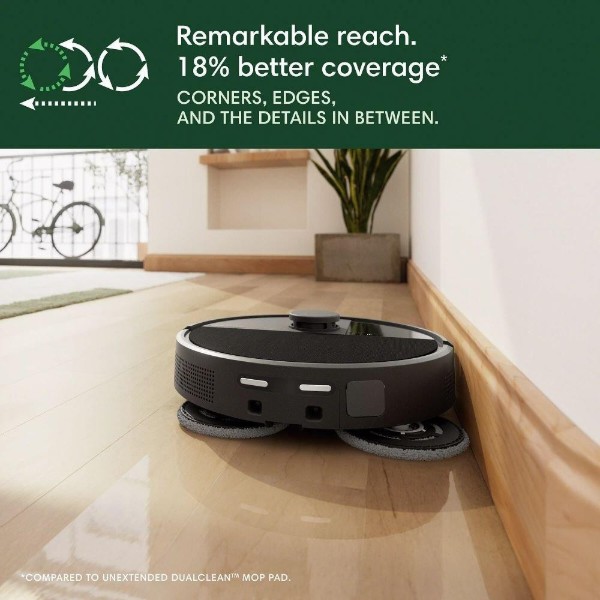 Фото - Робот-пилосос миючий iRobot Combo 505+ Black (N185040)